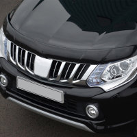 Bonnet protection Stone chip protection suitable for Mitsubishi L200 Construction year 2015-2019