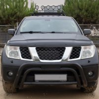 Bonnet protection Stone chip protection suitable for Nissan Navara Construction year 2005-2010