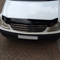 Bonnet protection Stone chip protection suitable for Mercedes Vito Viano Construction year 2003-2014