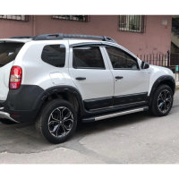 Wheel arch Moldings suitable for Dacia Duster Construction year 2010-2017 8 Parts