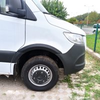 Wheel arch Moldings protective strips suitable for Mercedes Sprinter since Construction year 2018