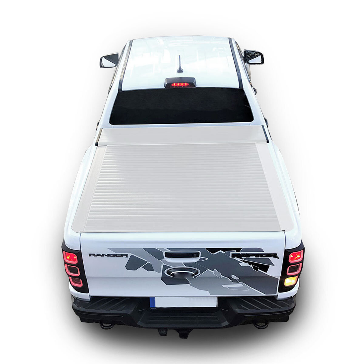 Produktbild von VEVOR Einziehbare Laderaumabdeckung, Verbesserte Wasserdichte Kofferraumabdeckung Sicherheitsschutz Fur Jeep Grand Cherokee 2 Reihig 2022 2024uv Bestandige Kofferraumabdeckung Aus Aluminiumlegierung 85021602