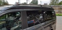 Dachreling passend f&uuml;r Mercedes Marco Polo ab Bj. 2014 Alu Schwarz