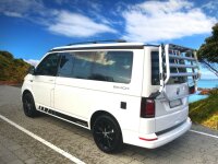Roof Rails suitable for VW Camper California short (T5 T6 und T6.1)  from 2003 aluminum black