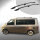 Roof Rails suitable for VW Camper California short (T5 T6 und T6.1)  from 2003 aluminum black