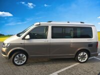 Roof Rails suitable for VW Camper California long (T5 T6 und T6.1) from 2003 aluminum high gloss polished