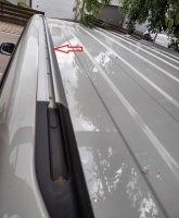 Roof Rails suitable for VW Camper California long (T5 T6 und T6.1) from 2003 aluminum high gloss polished