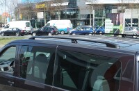 Dachreling passend f&uuml;r Toyota Proace Kompakt&nbsp;ab Bj. 2016 Alu Schwarz