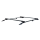 Roof racks Mitsubishi Outlander 2007 to 2012 made of in black 130cm