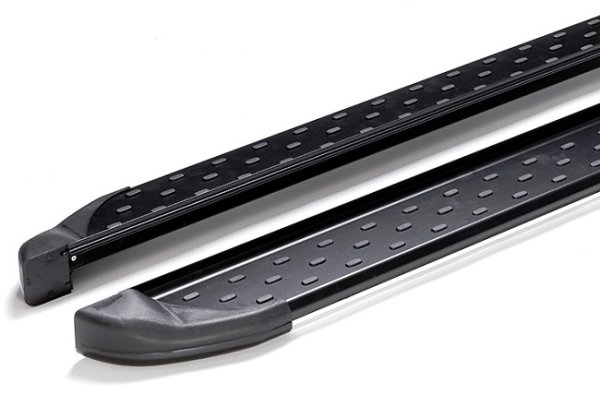 Running Boards suitable for Hyundai Santa Fe 2006-2012 Olympus black with T&Uuml;V