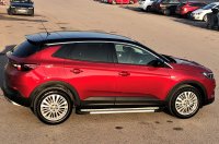 Running Boards suitable for Opel Grandland X from 2017 Olympus chrome with T&Uuml;V