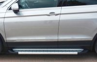 Trittbretter passend f&uuml;r VW Tiguan ab 2016 Olympus Chrom mit T&Uuml;V