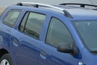 Roof Rails suitable for Dacia Logan MCV from 2013 aluminum high gloss polished