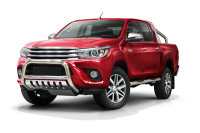 Frontschutzb&uuml;gel mit Blech passend f&uuml;r Toyota Hilux Bj. 2015-2021