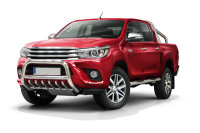 Bullbar Toyota Hilux from year 2015 with cross bar and...