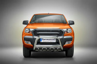Bullbar with grille suitable for Ford Ranger years 2012-2019