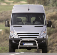Frontschutzb&uuml;gel mit Querstab passend f&uuml;r Mercedes Sprinter Bj. 2006-2018