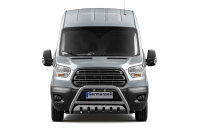 Frontschutzb&uuml;gel mit Blech passend f&uuml;r Ford Transit Bj. ab 2014