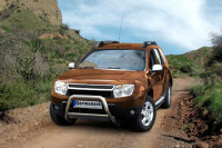 Bullbar with crossbar suitable for Dacia Duster years 2010-2018