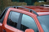 Dachreling passend f&uuml;r VW Amarok Bj. 2010-2023 Alu Schwarz