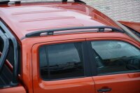 Dachreling passend f&uuml;r VW Amarok Bj. 2010-2023 Alu Schwarz