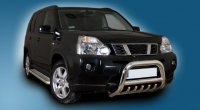 Bullbar with grille suitable for Nissan X-Trail years 2010-2014