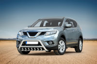 Bullbar with grille suitable for Nissan X-Trail years 2014-2017