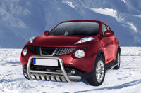 Bullbar with plate suitable for Nissan JUKE years 2010-2014