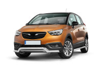 Bullbar low suitable for Opel Crossland X years 2017-2020