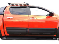 Seitenw&auml;nde Verbreiterungen Seitenschutz passend f&uuml;r Toyota Hilux ab Bj. 2012