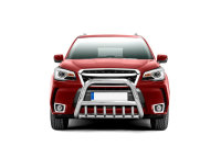 Bullbar with grille suitable for Subaru Forester years 2013-2019