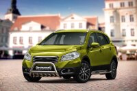 Bullbar with grille suitable for Suzuki SX4 S-CROSS years 2013-2016