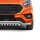 Bullbar low with plate suitable for Hyundai Tucson years 2015-2018