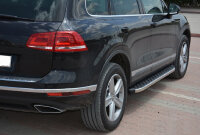 Running Boards suitable for VW Touareg R-Line 2002-2018 Hitit chrome with T&Uuml;V