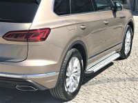 Running Boards suitable for VW Touareg 2002-2018 Olympus chrome with T&Uuml;V