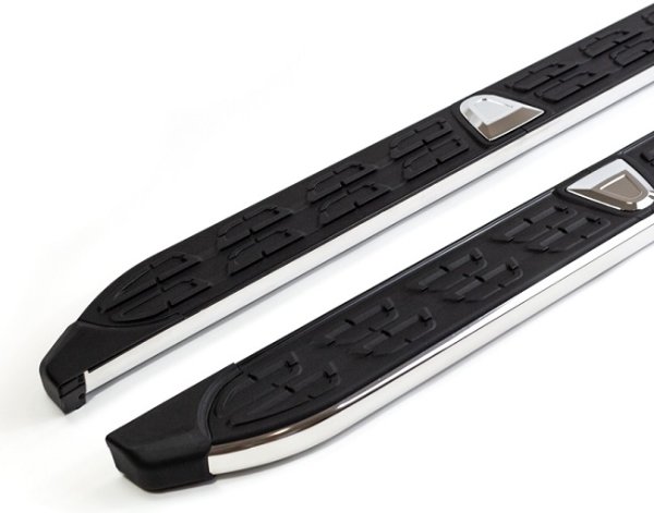 Running Boards suitable for Peugeot 3008 from 2016 Dakar with T&Uuml;V