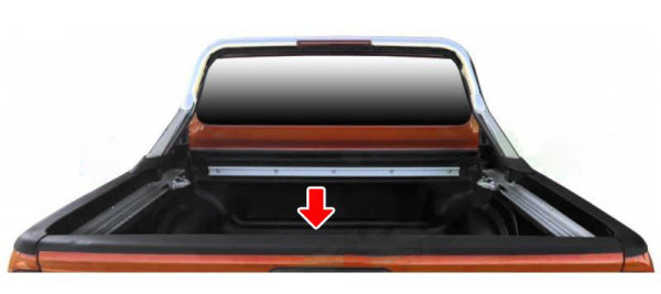 Rail Cover protection for Toyota Hilux up 2015