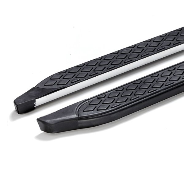 Running Boards suitable for Dacia Duster from 2010-2017 Hitit black with T&Uuml;V