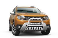 Bull bar with cross bar and axle-plate for Dacia Duster...