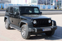 Running Boards suitable for Jeep Wrangler Unlimited 2007 - 2018 Hitit chrome with T&Uuml;V