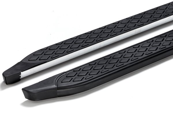 Running Boards suitable for Daihatsu Terios 2 from 2006 Hitit black with T&Uuml;V