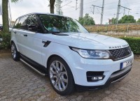 Running Boards suitable for Range Rover Sport  2013-2022 Ares chrome with T&Uuml;V