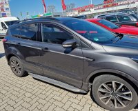 Running Boards suitable for Ford Kuga 2016-2019 Hitit chrome with T&Uuml;V