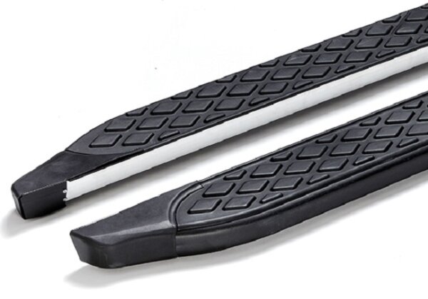 Running Boards suitable for VW Tiguan 2007-2015 Hitit black with T&Uuml;V