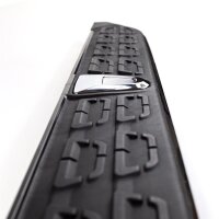 Trittbretter passend f&uuml;r Suzuki SX 4 S-Cross ab 2013 Ares Chrom mit ABE