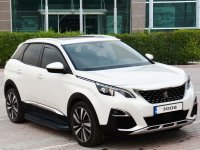 Running Boards suitable for Peugeot 3008 from 2016 Ares black with T&Uuml;V
