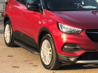 Trittbretter passend f&uuml;r Opel Grandland X ab 2017 Hitit Schwarz mit ABE