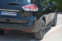 Trittbretter passend f&uuml;r Nissan X-Trail 2007-2014 Hitit Schwarz mit T&Uuml;V