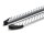 Running Boards suitable for Mercedes Benz GLK 2008-2015 Olympus chrome with T&Uuml;V