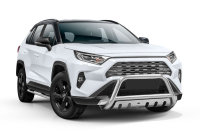 Bullbar with plate suitable for Toyota RAV4 years from 2018